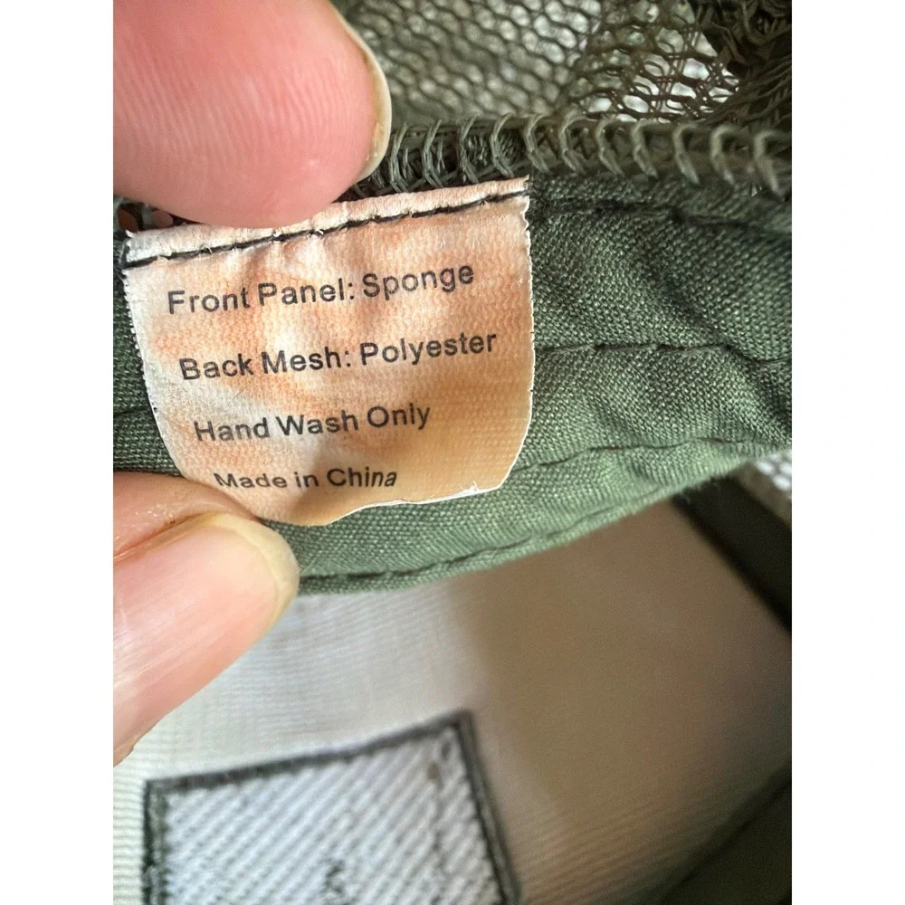 Ford Bronco Trucker Hat Olive Green Built Wild Snapback Rope Foam Mesh Cap